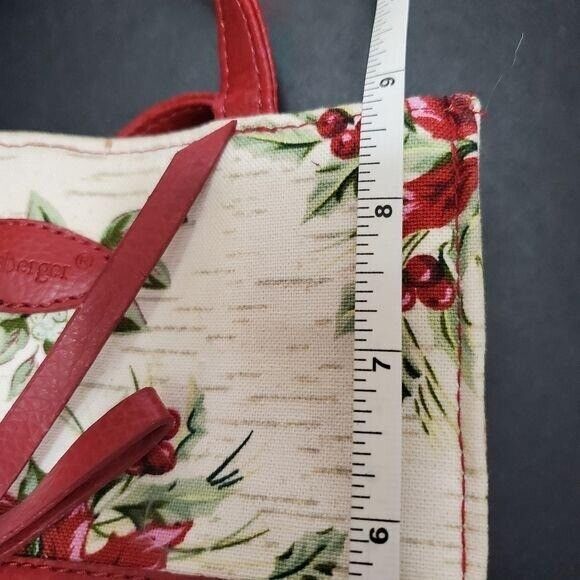 Longaberger holiday themed handbag - Picture 5 of 8